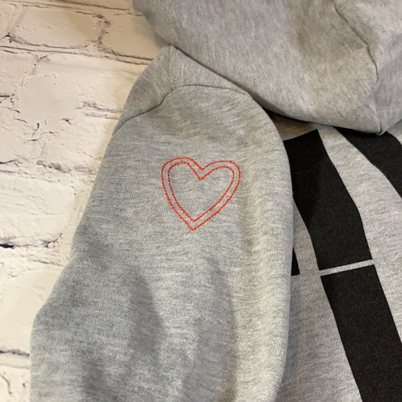 *SOLD* Peace Love World Hooded Jacket - Picture 10 of 13